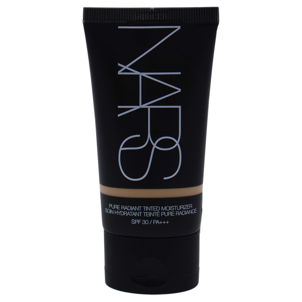 NARS Alaska swatch demonstrates light coverage and a natural glow finish.