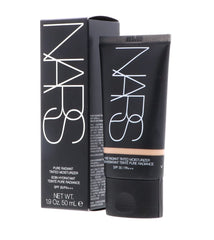 NARS tinted moisturizer swatch on skin showing shade match
