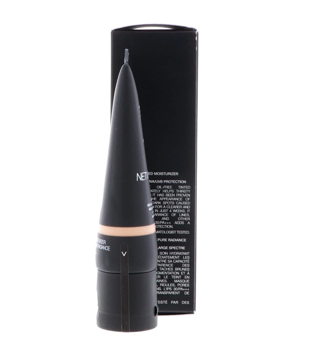 Texture close-up of NARS tinted moisturizer for lightweight feel