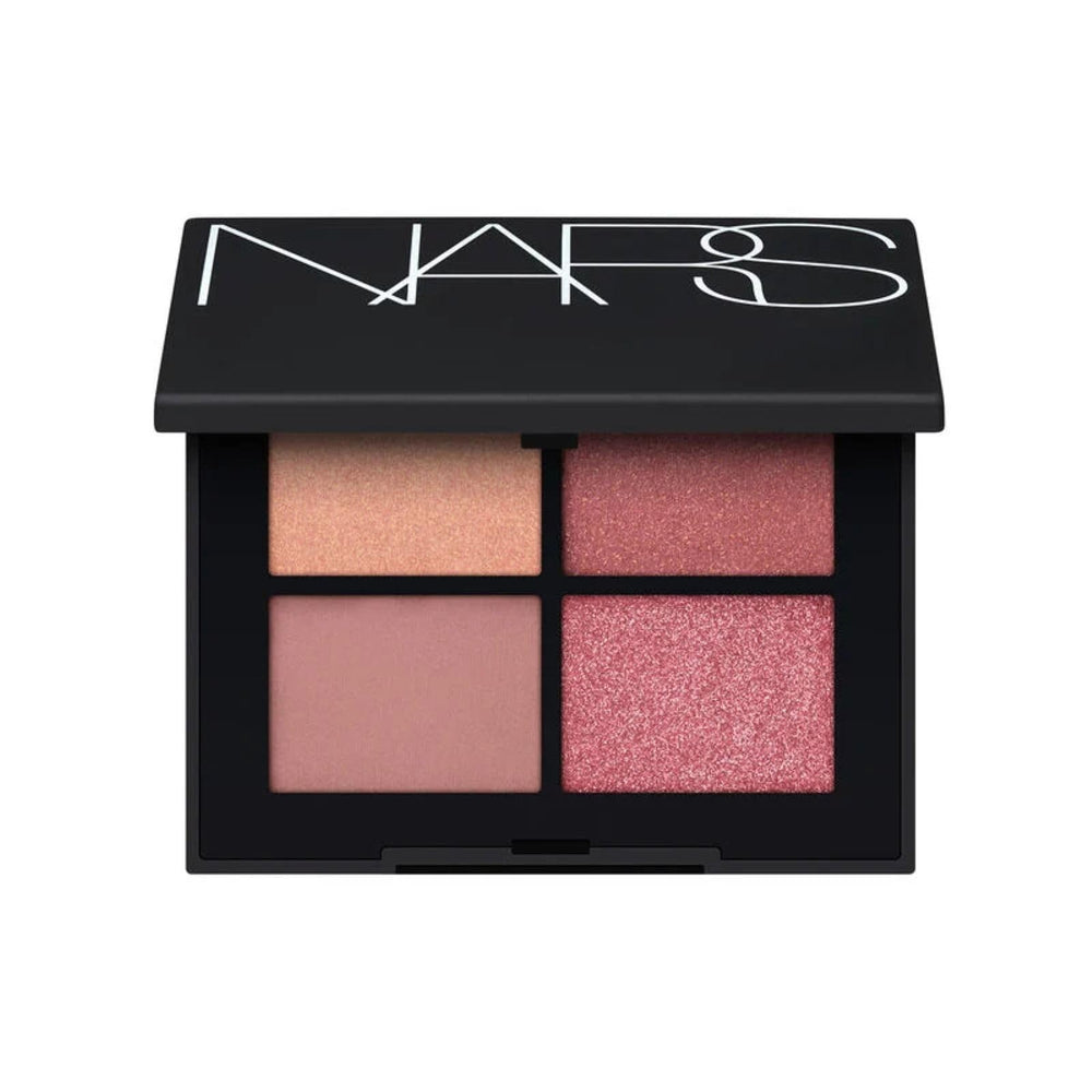 NARS Quad Eyeshadow Kuala Lumpur palette shows bold color payoff for versatile looks.