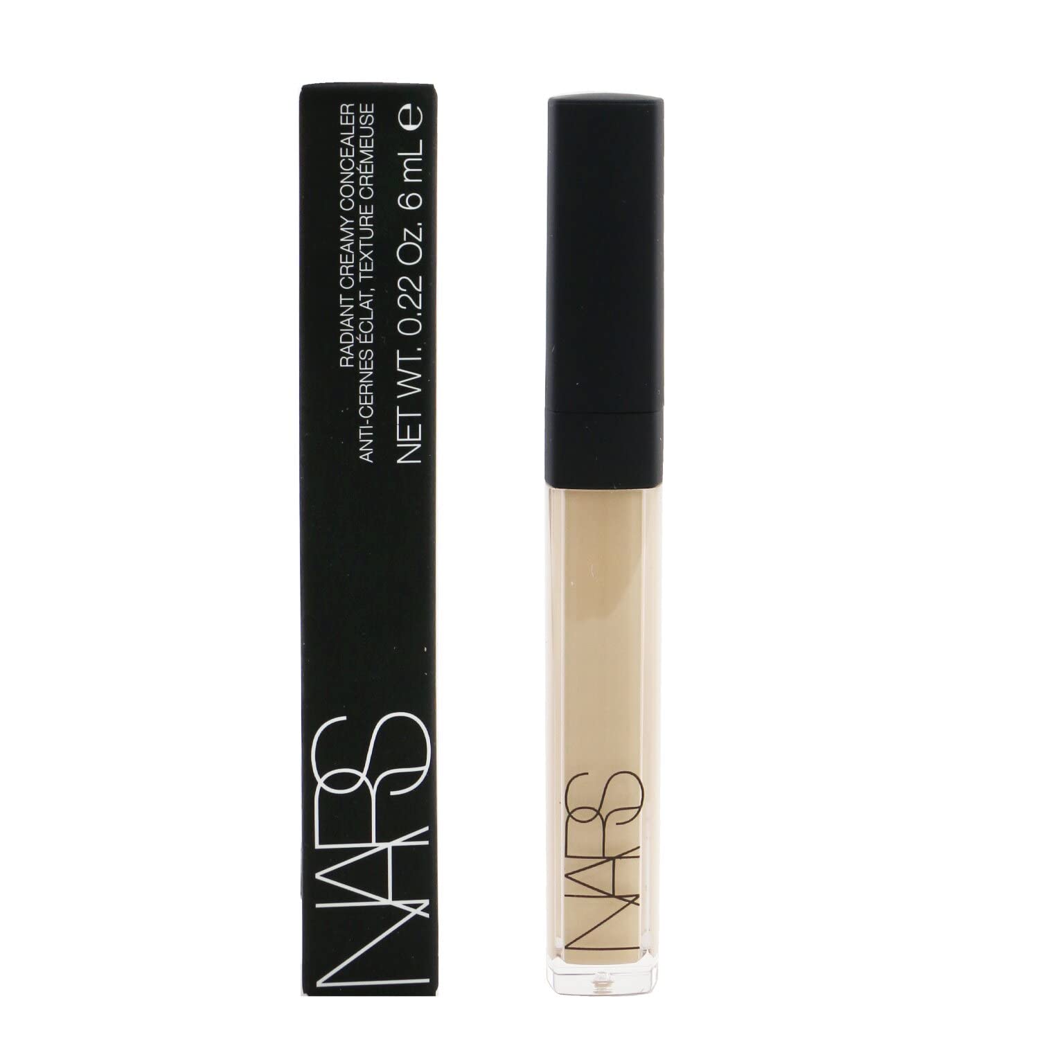 NARS Radiant Creamy Concealer texture close-up shows velvety finish and easy blending.