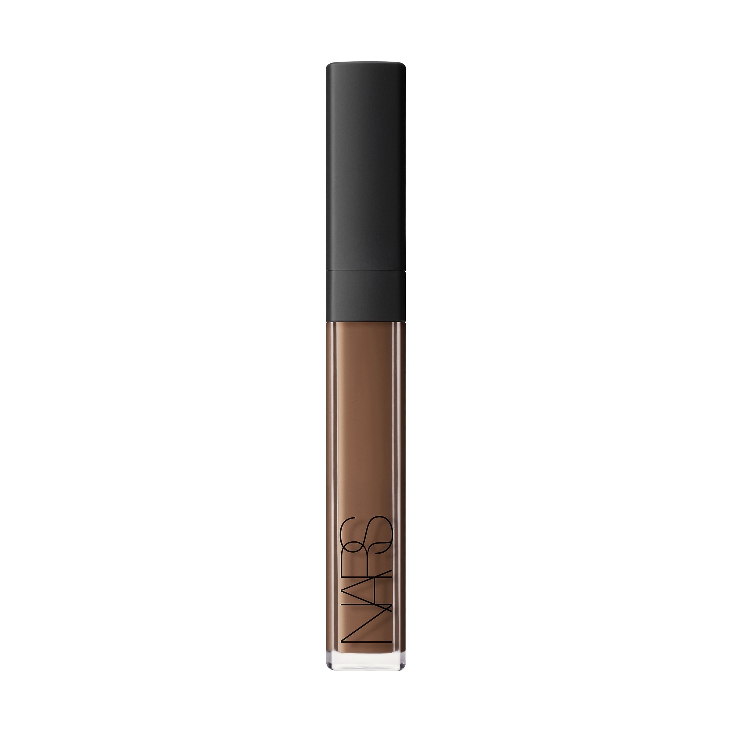NARS Radiant Creamy Concealer in Dark Coffee application close-up, brightening under-eye area