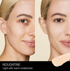 Teinte Nougatine du correcteur NARS, rendu naturel sur le teint.