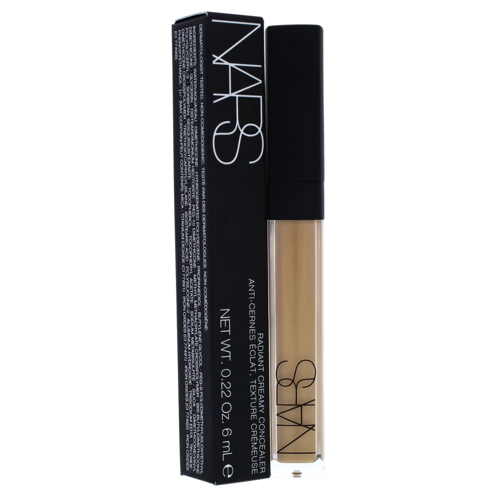 NARS Radiant Creamy Concealer texture swatch highlights creamy, hydrating formula.