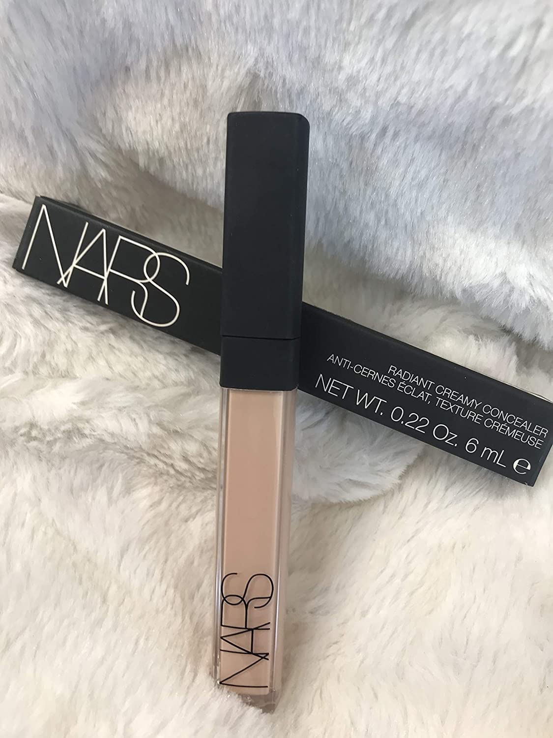 Under-eye application of NARS Radiant Creamy Concealer for natural coverage