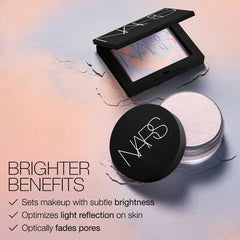 NARS Soft Focus Prismatic Powder close-up shows smooth texture.