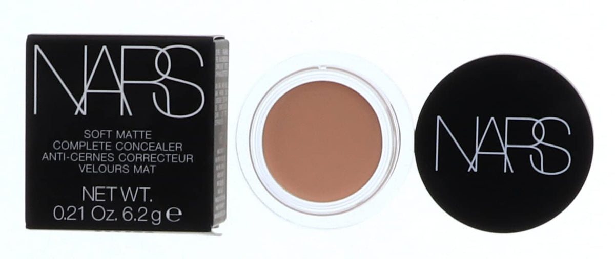 NARS Soft Matte Complete Concealer Creme Brulee bottle for lasting coverage