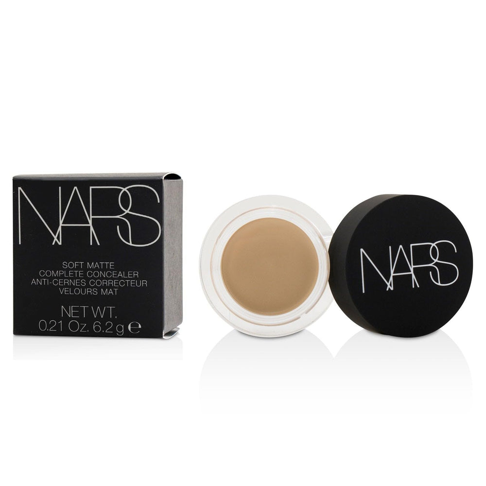 NARS Soft Matte Complete Concealer Vanilla packaging shot with authentic box.