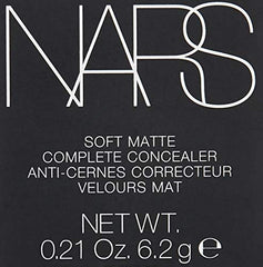 NARS Soft Matte Concealer Cannelle application swirl; blends smoothly for a second-skin finish.