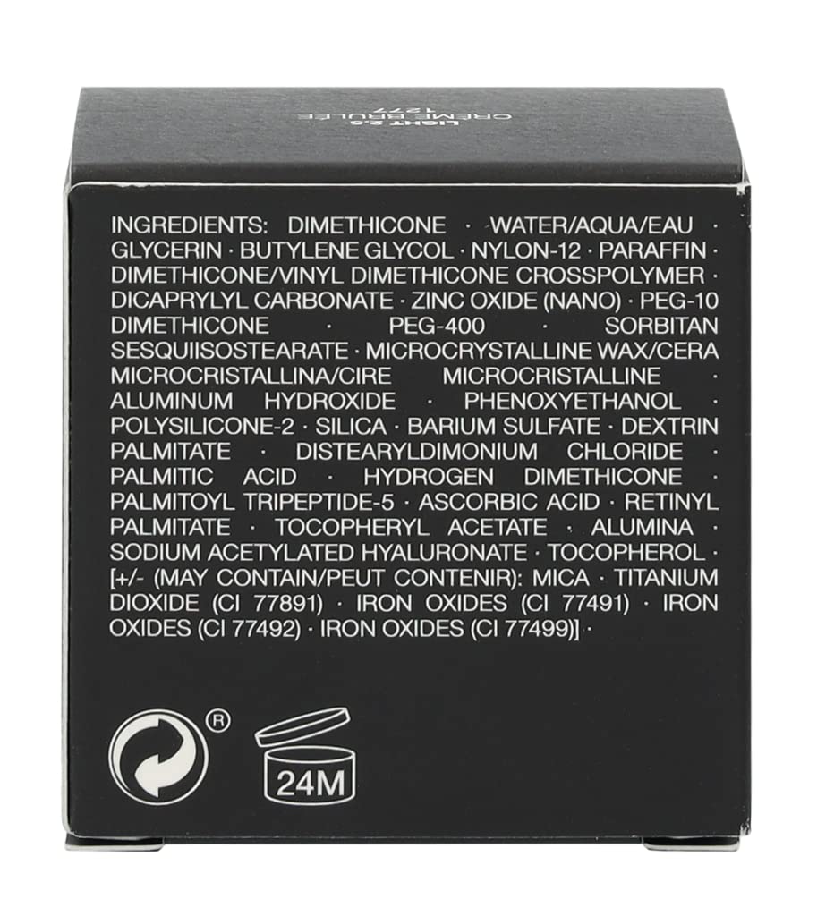 Close-up of NARS Creme Brulee packaging