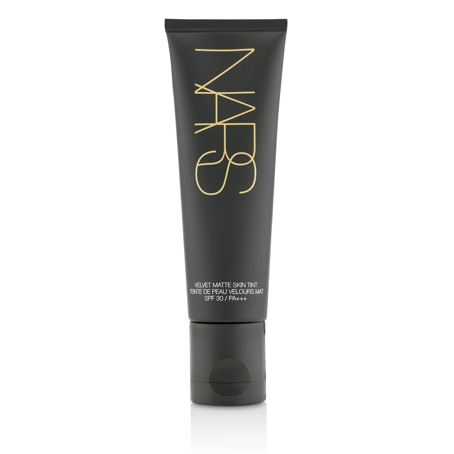 NARS Velvet Matte Skin Tint swatch on skin highlighting natural coverage.