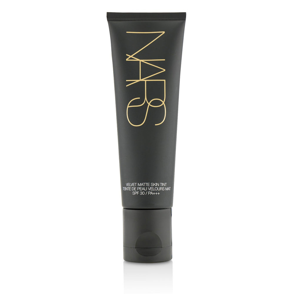 NARS Velvet Matte Skin Tint swatch on skin highlighting natural coverage.