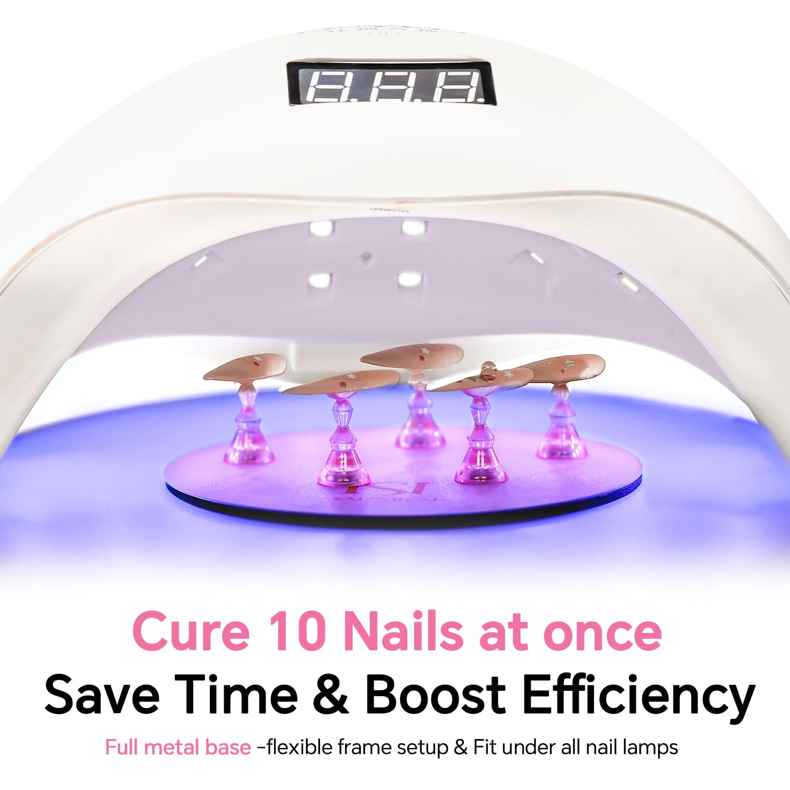 Narsikar 300 double-sided sticky tabs for quick, residue-free nail changes.