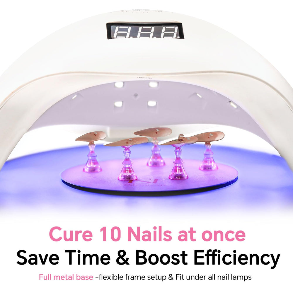 Narsikar 300 double-sided sticky tabs for quick, residue-free nail changes.