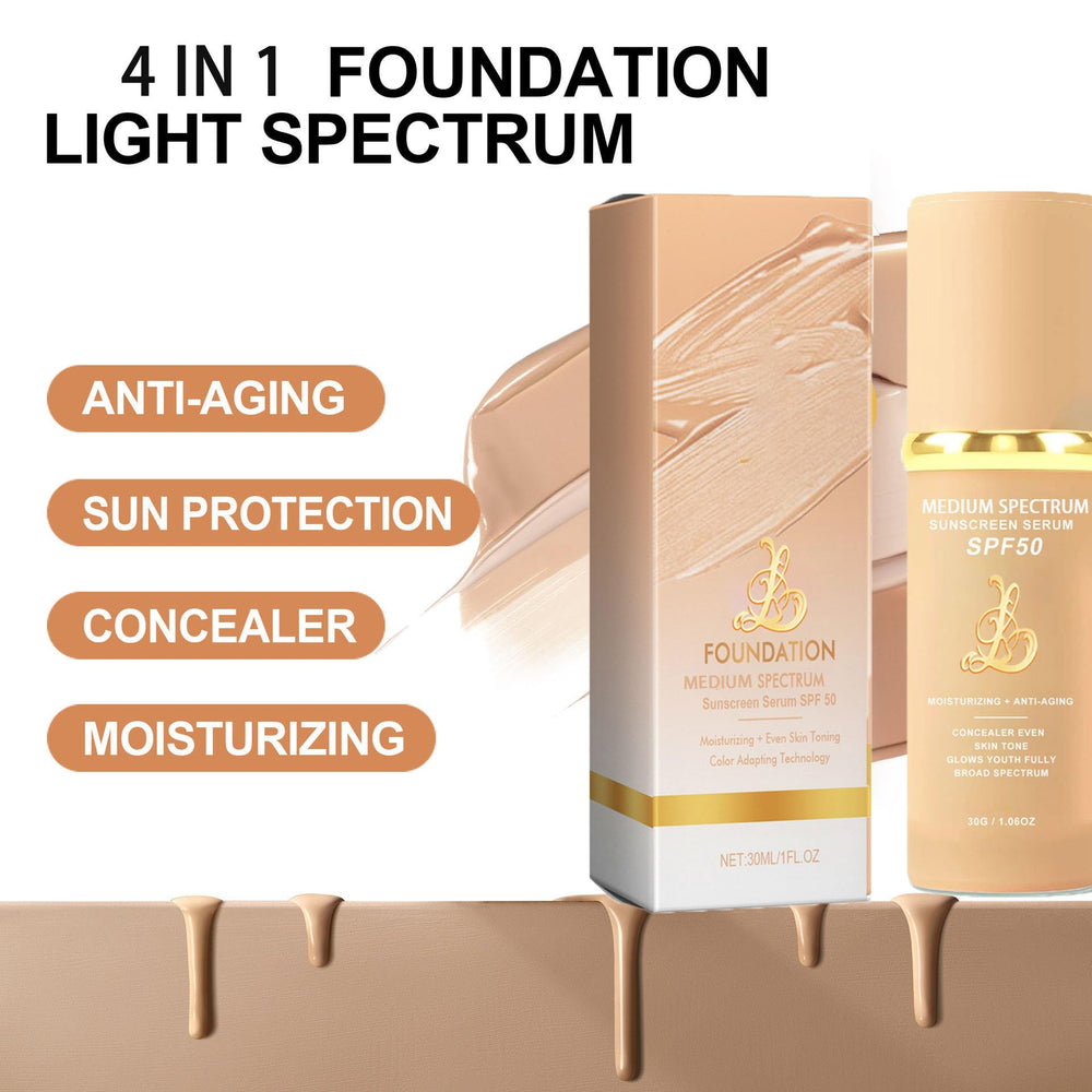 Narvokey 4-in-1 foundation hydrating formula keeps skin soft.