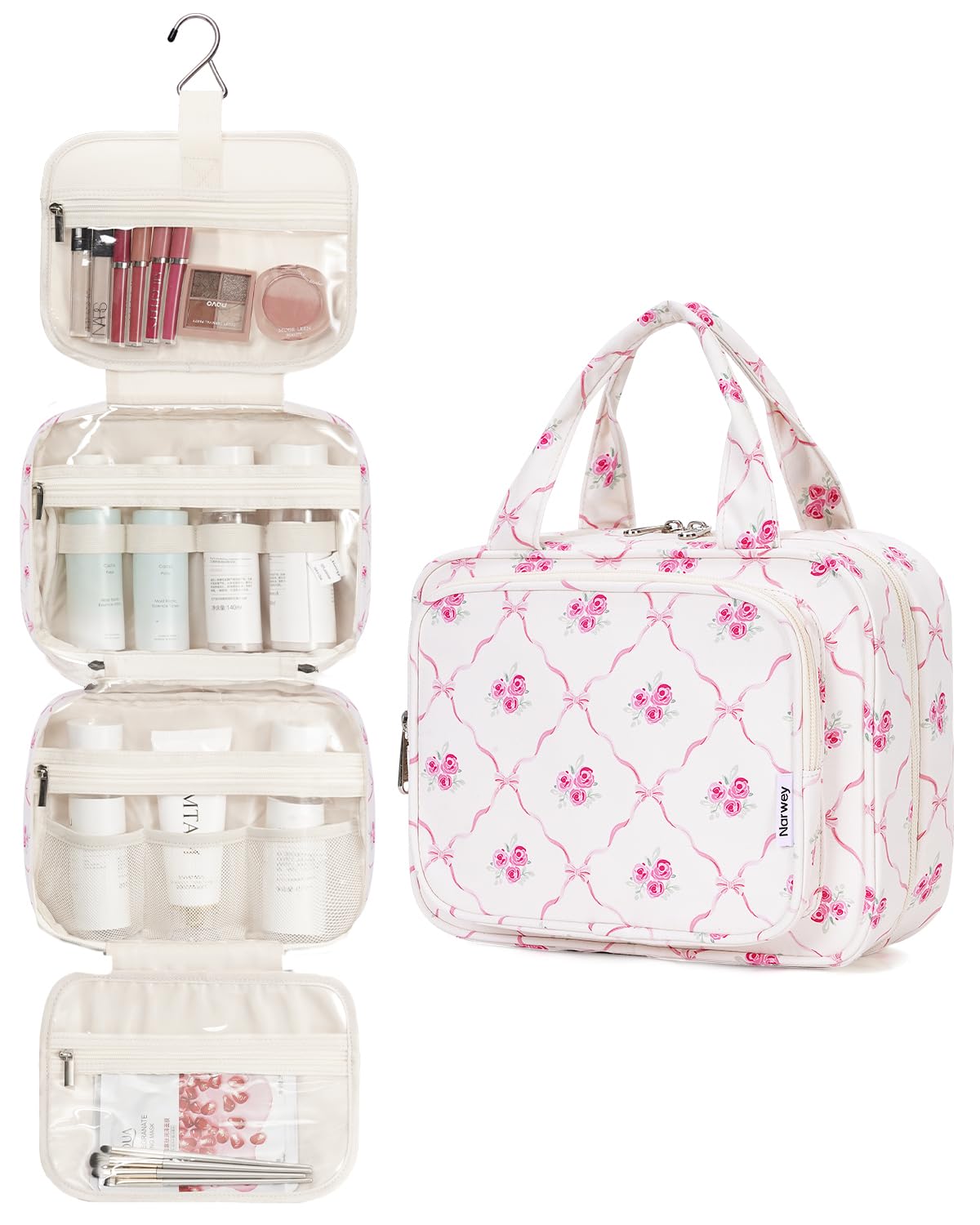 Narwey hanging on hook display shows compact travel storage