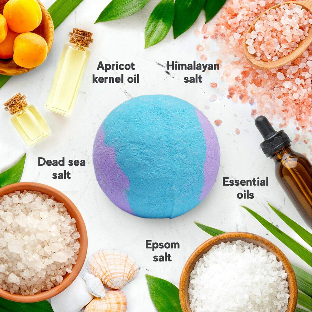 NASKY bath bombs are a bright birthday or holiday treat for kids.