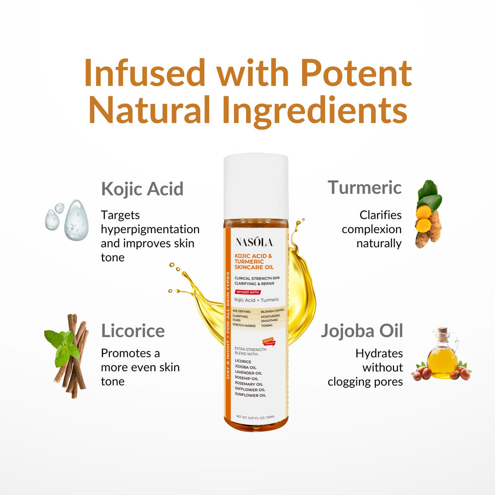 Nasola oil being applied to skin for deep hydration.