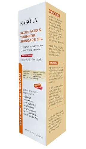 Nasola daily skincare routine finish with non-greasy touch.