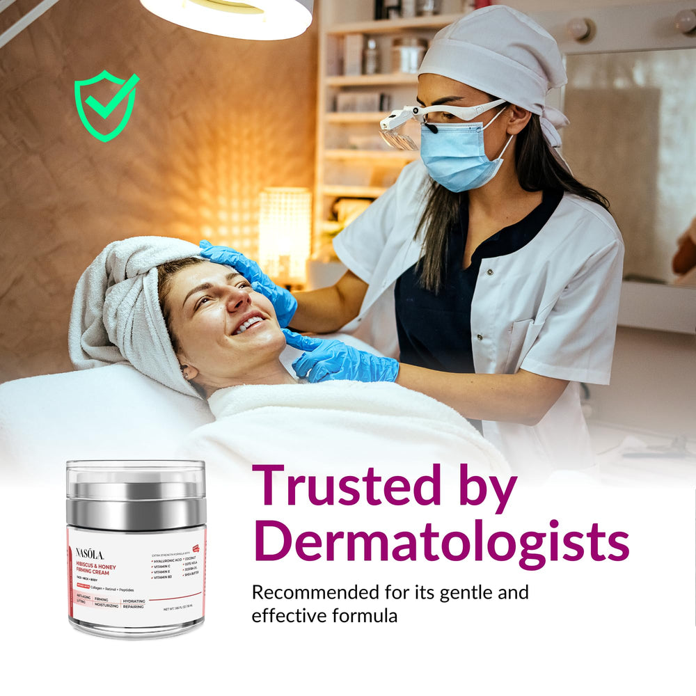 Nasola product packaging and premium branding for skincare