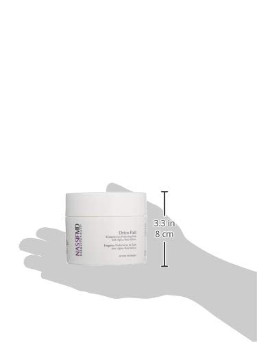 NassifMD Detox pad daily routine demonstrates simple skin refinement.
