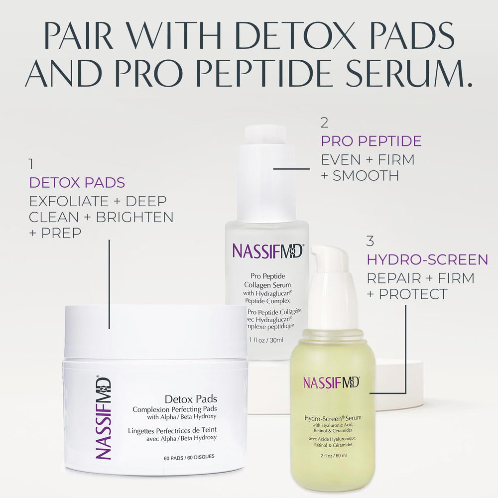 NassifMD compact-packaging photo highlighting travel-friendly serum bottle