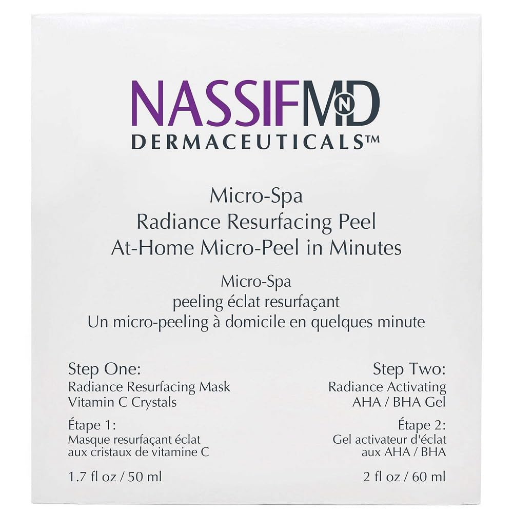 Post-use glow visuals associated with NassifMD treatment.