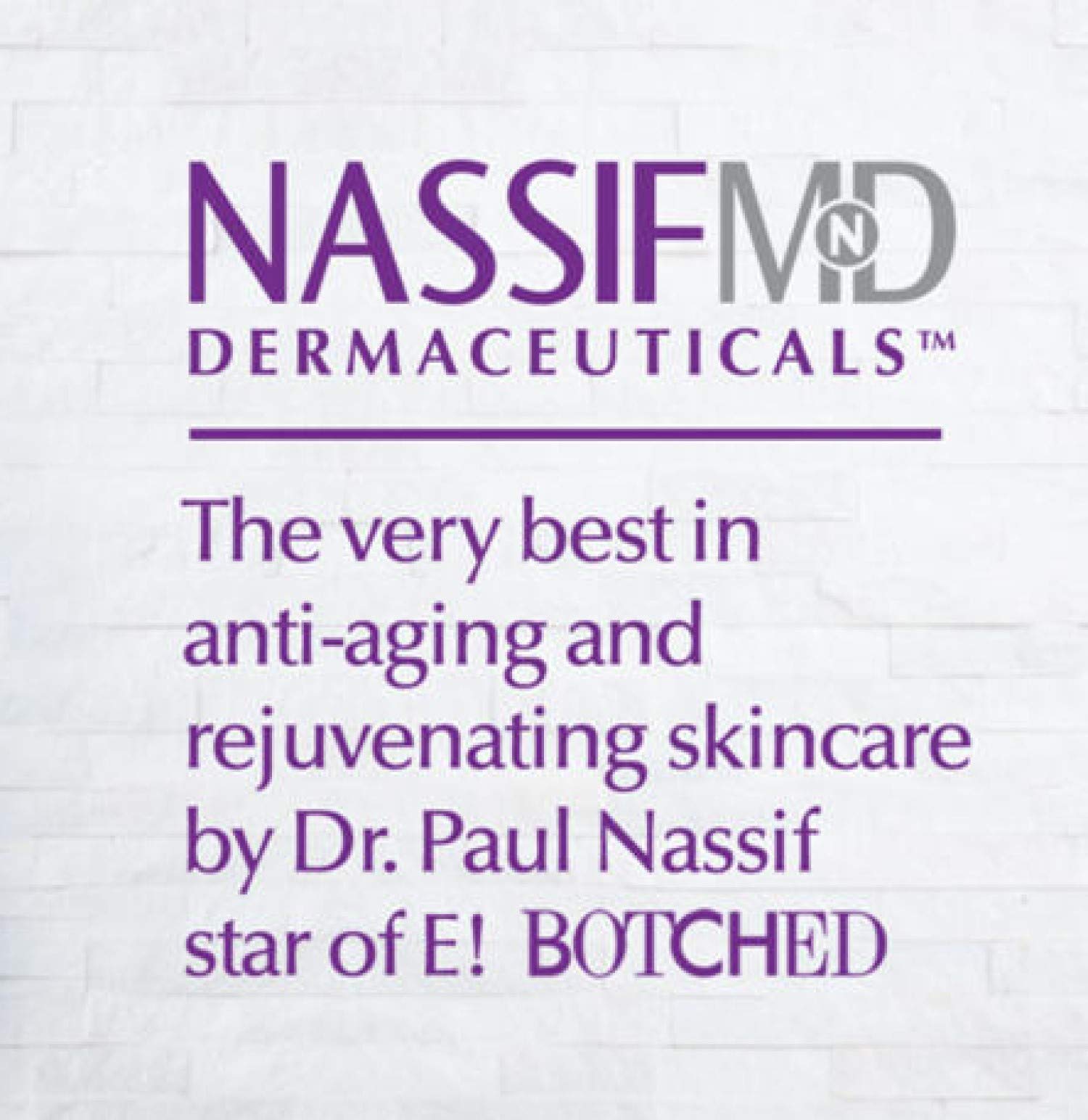 NassifMD suggests day and night routine for consistent use.