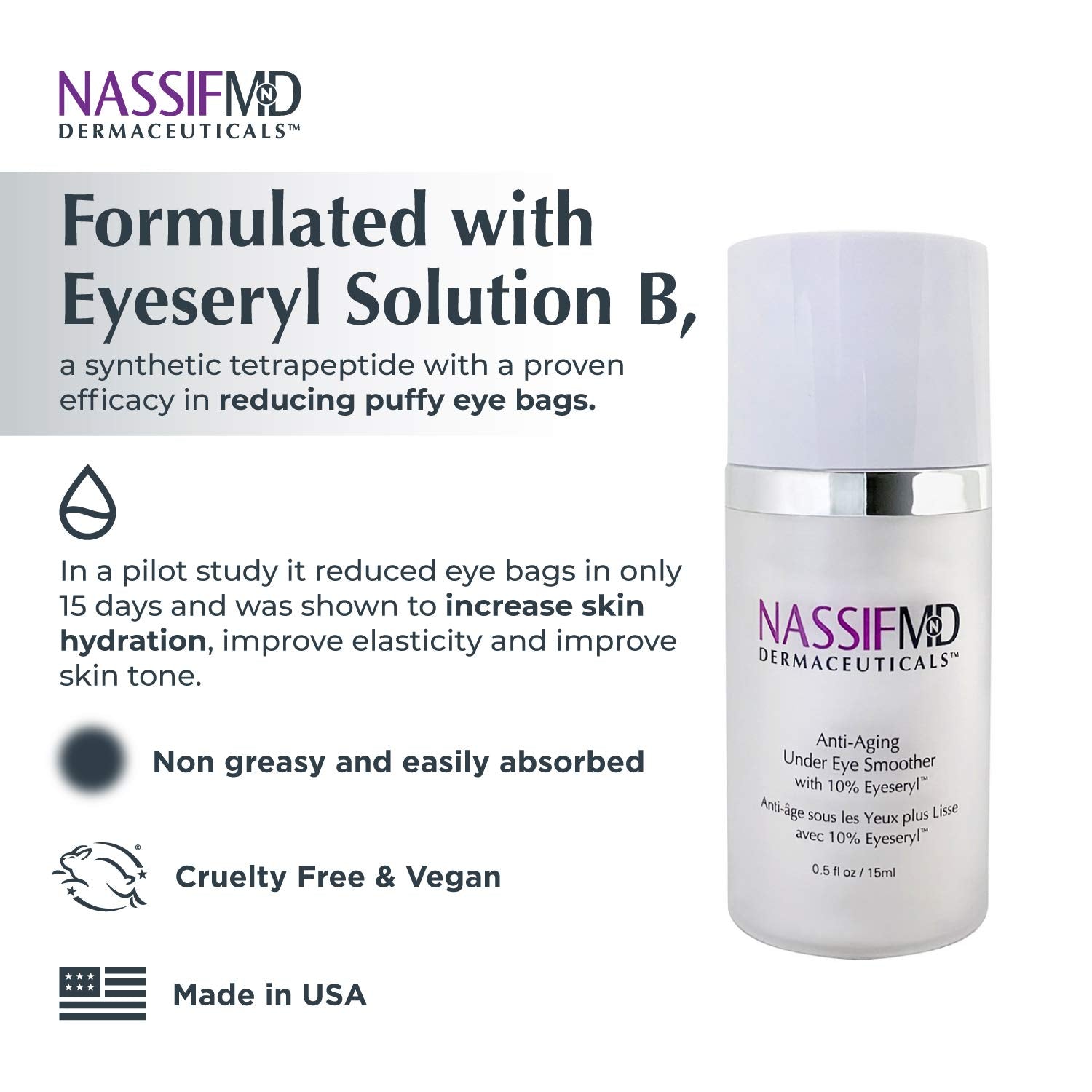 NassifMD liftonin-express closeup suggests instant tightening and smoothing effect.