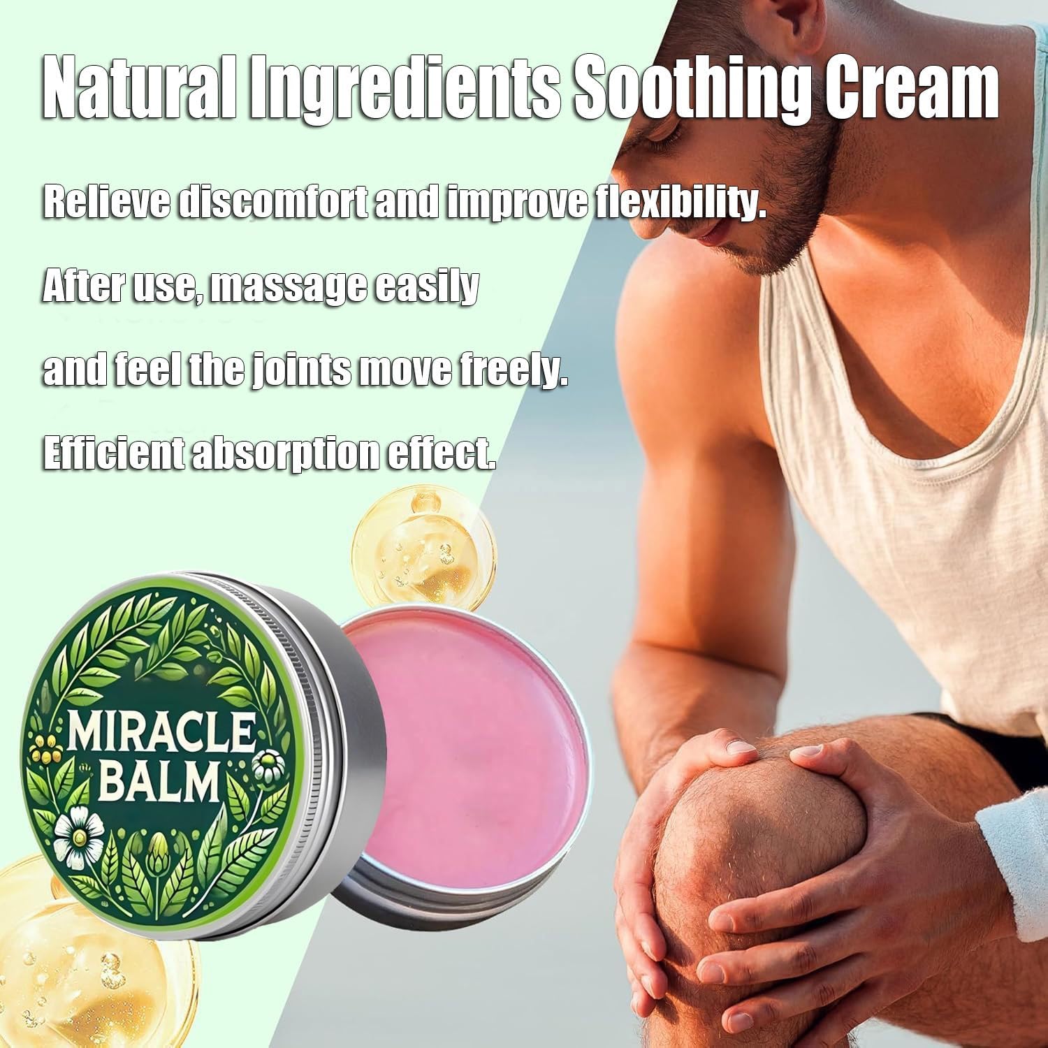 Nasteck Miracle Balm cream-texture, smooth application and lasting moisture