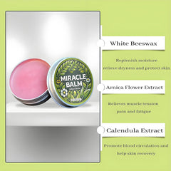 Nasteck Miracle Balm hands-application, soothing care for hands with quick absorption