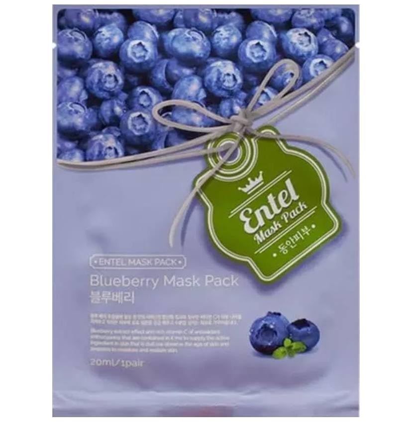 Natasha Denona ENTEL Blueberry Mask Pack hydrates for smoother, more even complexion.
