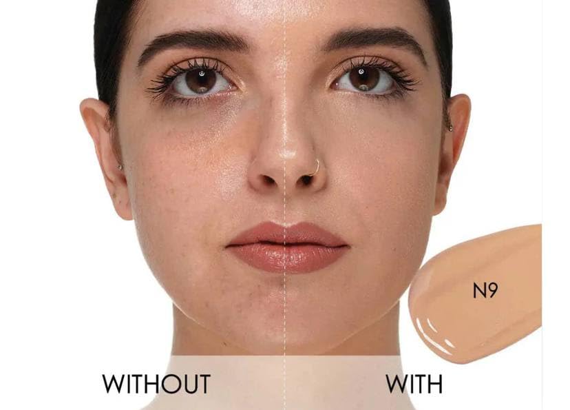 Natasha Denona HY-Glam Concealer N9 for blended face coverage and a smooth finish.