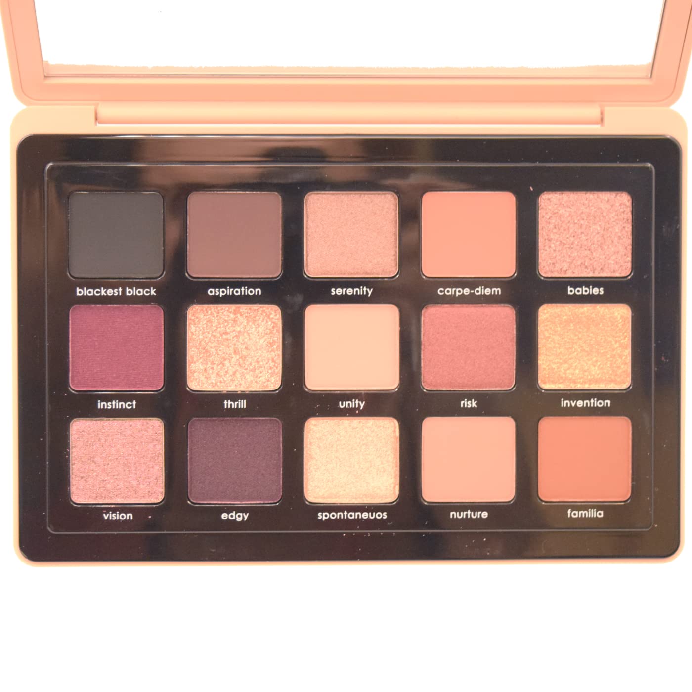 Natasha Denona My Dream swatch strip previews finishes and pigment.