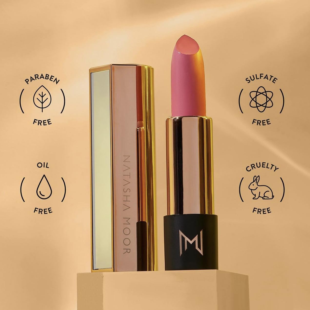 Natasha Moor Silk Suede swatches reveal rich pigment and semi-matte finish