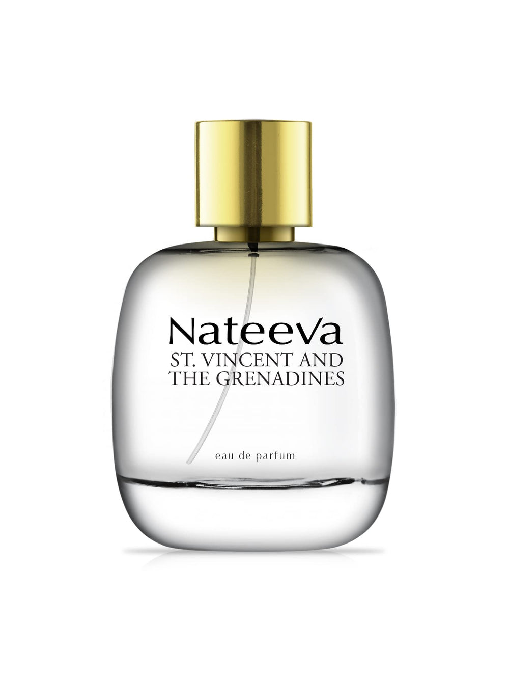 Nateeva St. Vincent Night Blooming Jasmine EDP bottle on display, elegant scent.