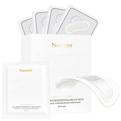 Natener PDRN eye patches pack front view for refreshed under-eye skin