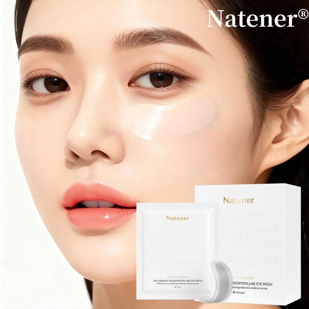 Natener full set on display, ready for at-home eye care routine