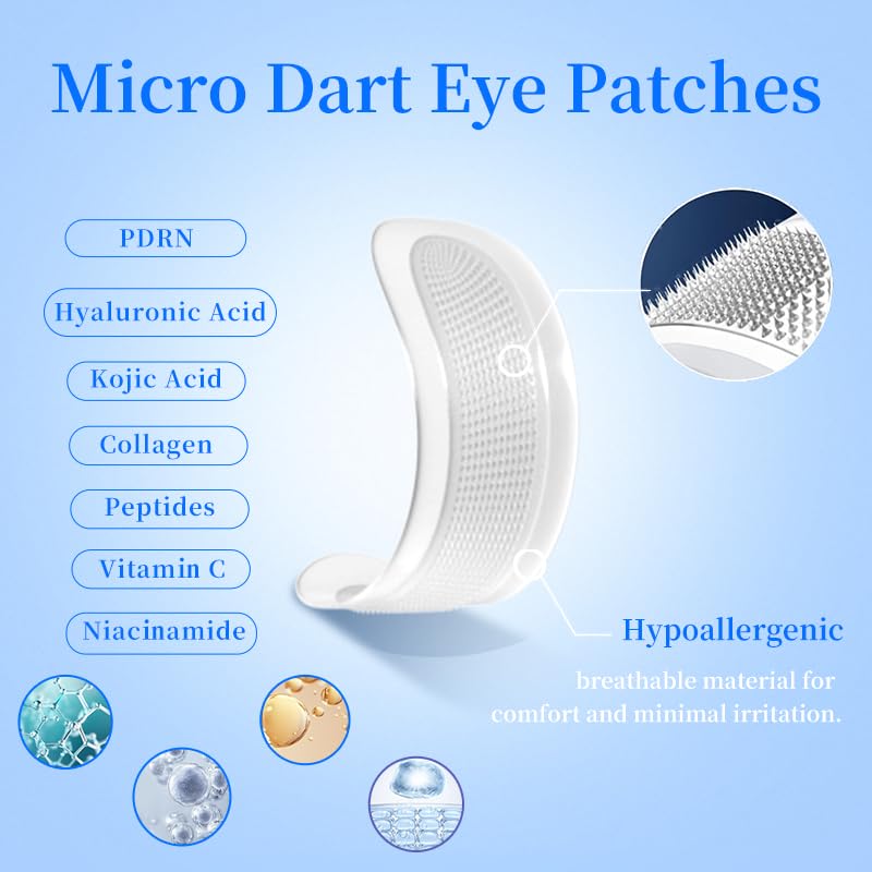 Natener patches applied under-eye area to deliver soothing hydration overnight