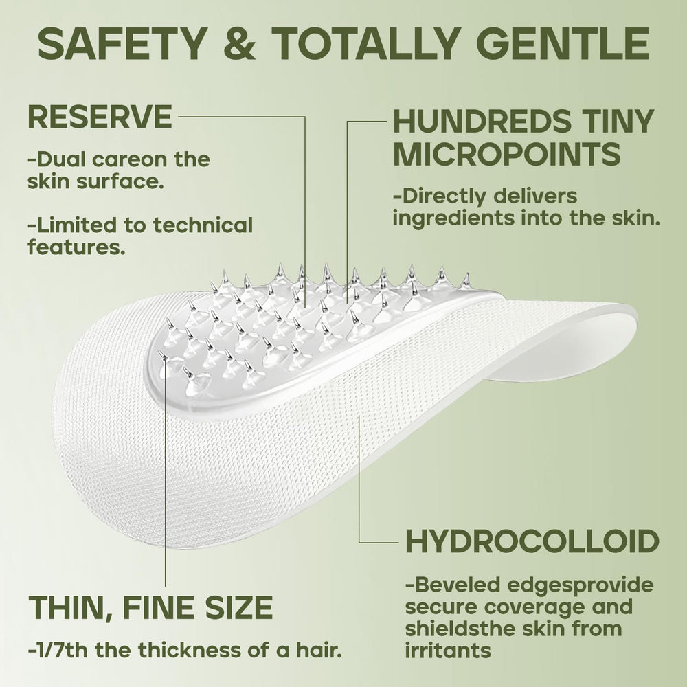 Naterido patch absorbs impurities while protecting delicate skin