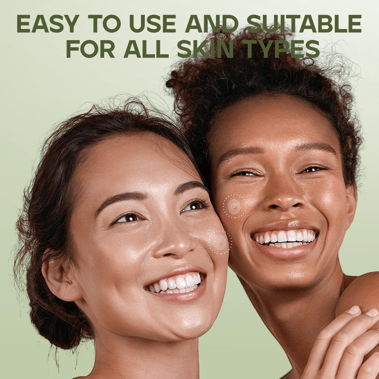 Naterido vegan-friendly hydrocolloid patch with responsible ingredients