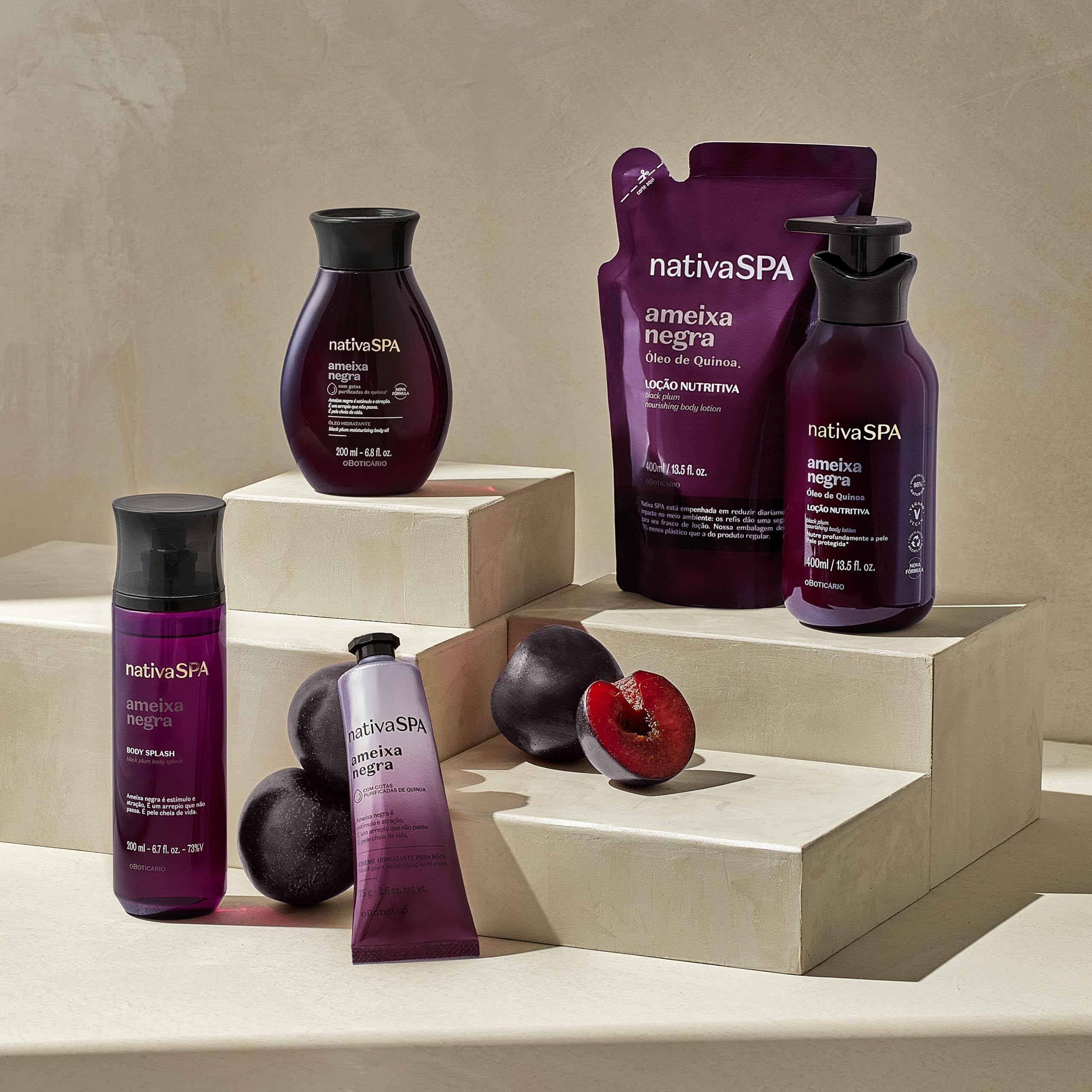 Nativa Spa Moisture boost shows skin-softening effect after application