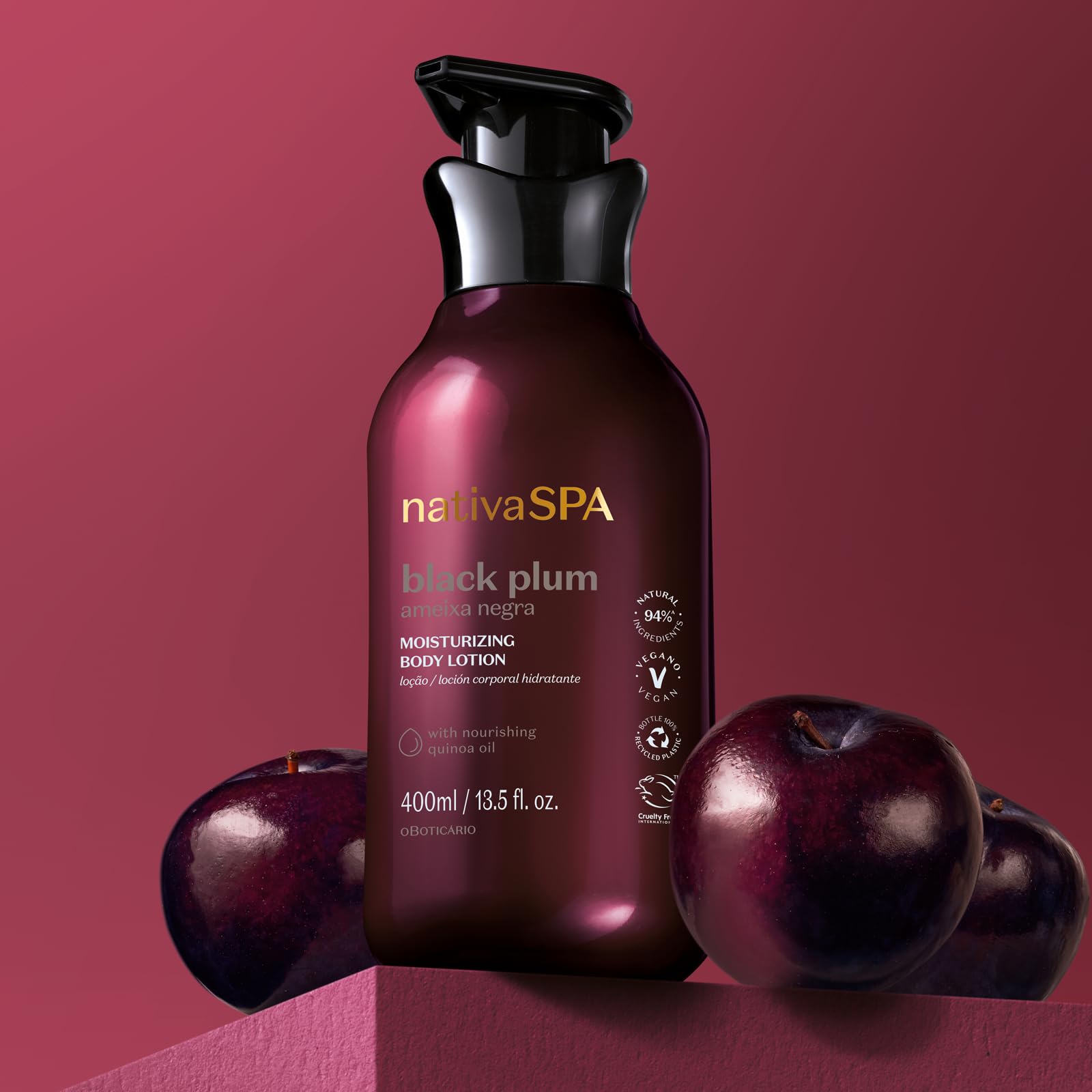 Nativa Spa Quinoa Oil ingredient focus signals omega-rich skin nourishment