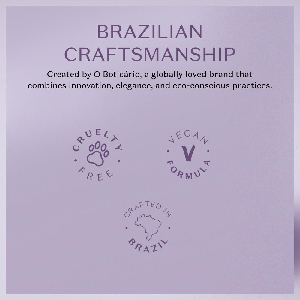 Nativa SPA packaging box communicates vegan, cruelty-free, Brazil-made credentials.