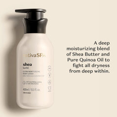 Nativa Spa purified quinoa oil ingredient emphasizes natural nourishment.