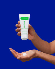 Native aluminum-free deodorant cream packaging highlights clean ingredients.