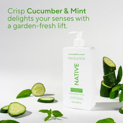 Native Body Lotion with plant-based moisturizers for daily skin care.