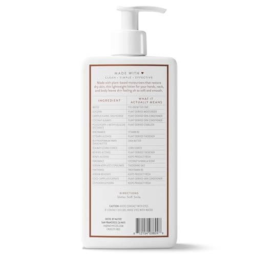 Native Body Lotion fragrance enhancing daily self-care ritual