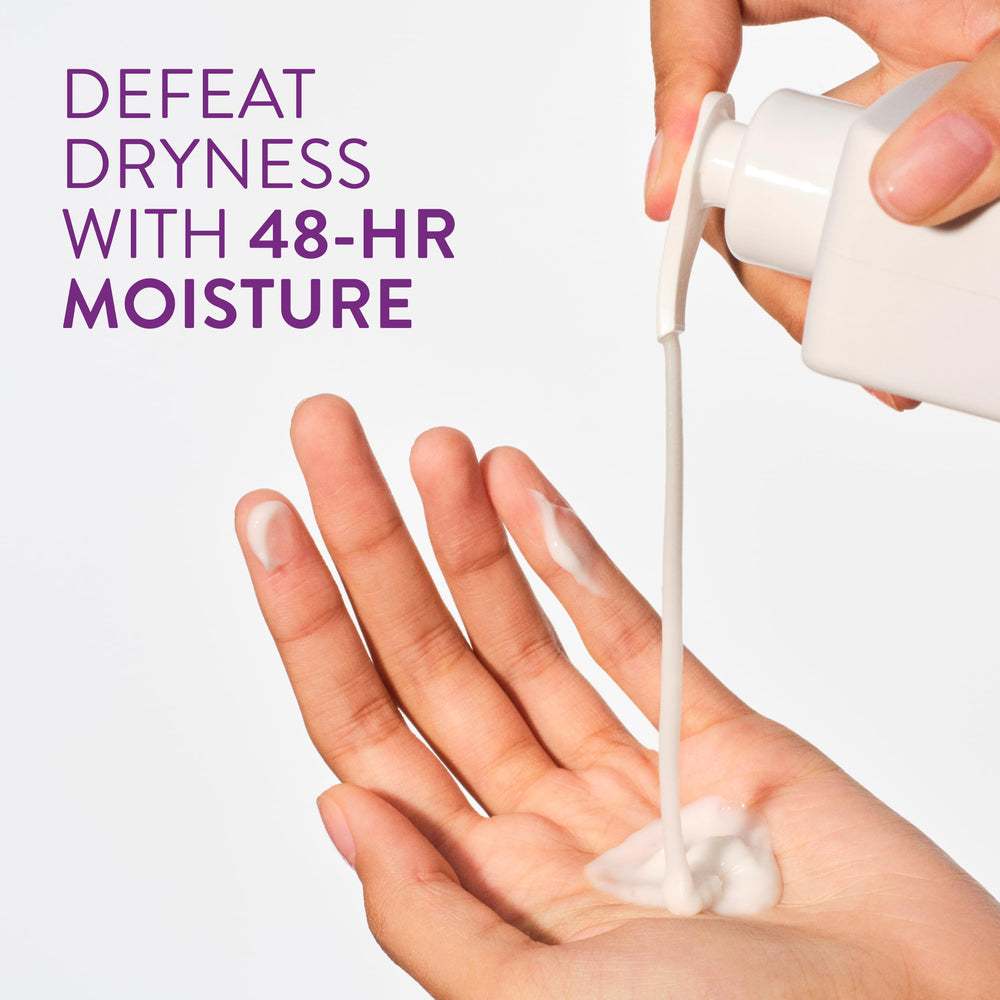 Native Body Lotion pump top for easy, mess-free moisturization.