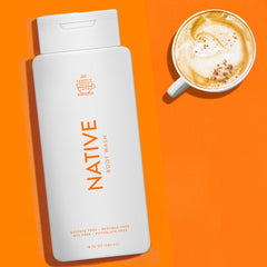 Native Body Wash 2-pack display emphasizes seasonal scent bundle for shared use.